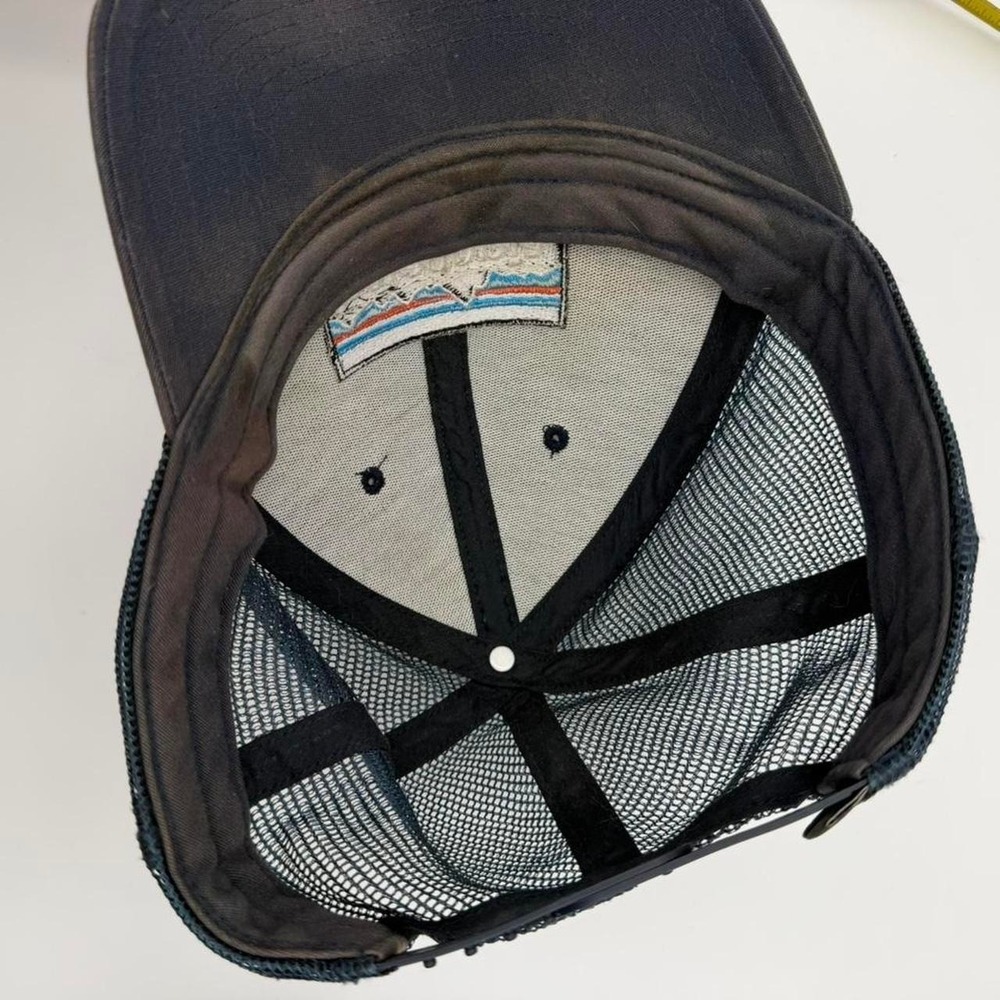 Patagonia P-6 logo trucker hat snapback mesh outdoor hiking cap unisex - Picture 3 of 4